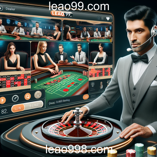 Experiência Imersiva com Cassino Ao Vivo em leao99.com